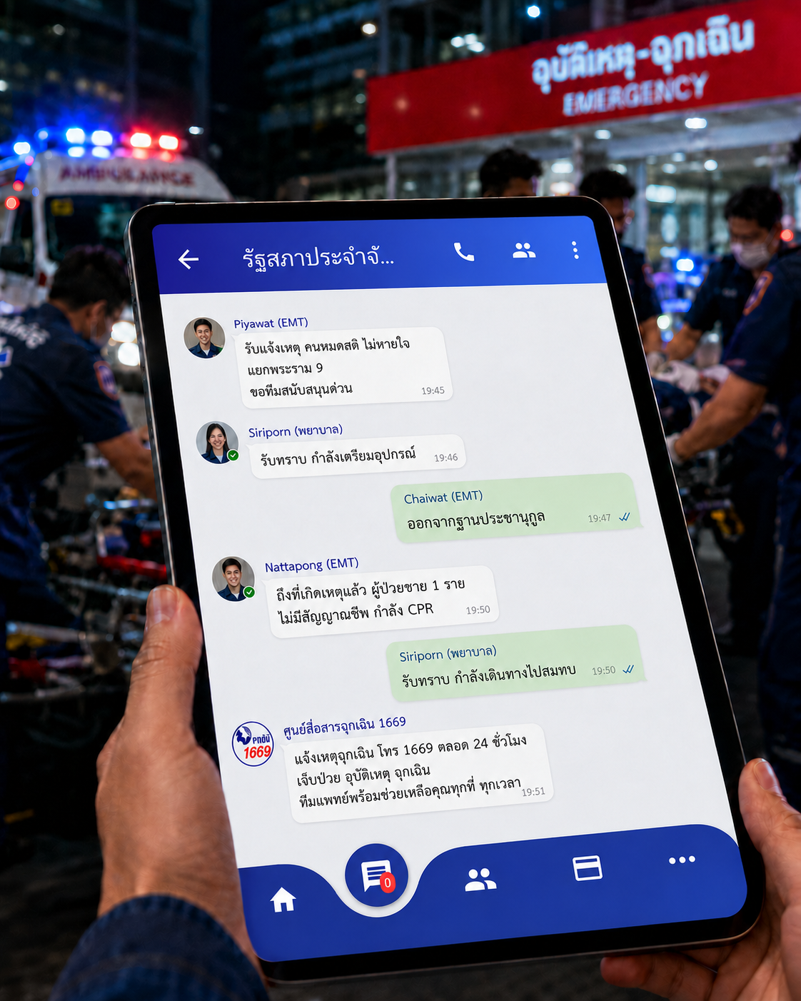 App on Tablets